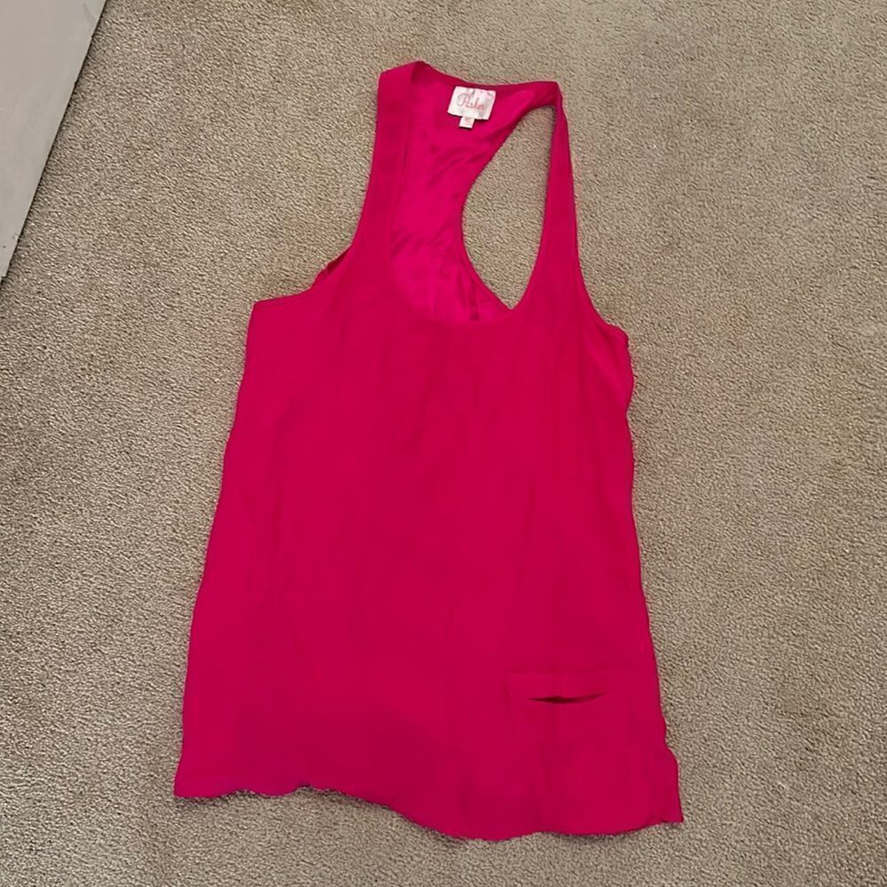 Parker Neon Pink XS blouse Tank